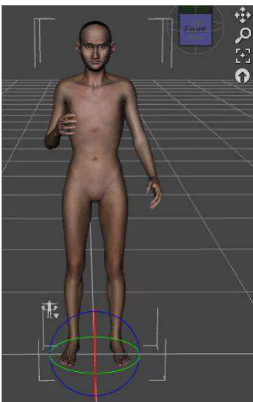 Gambar 3.9. karakter Sultan Deli pada DAZ Studio 