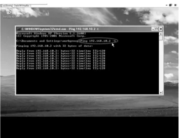 Gambar 3.7 ping address 192.168.10.2 -t 