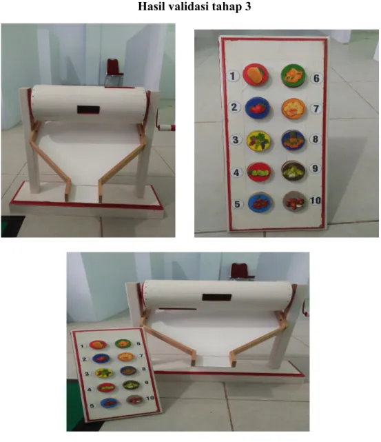 Gambar 4.3 Hasil validasi tahap 3