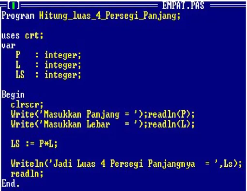Gambar 3.10 Hasil Program 5 
