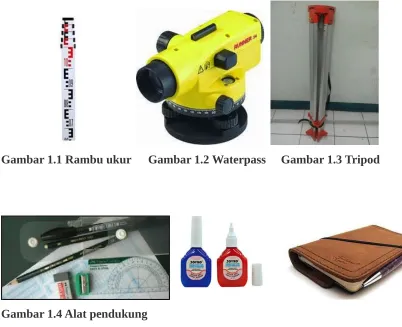 Gambar 1.4 Alat pendukung