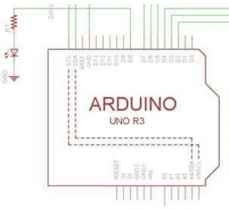 Gambar 3.2. Rangkaian arduino 