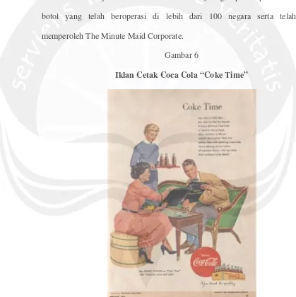 Gambar 6Iklan Cetak Coca Cola “Coke Time”