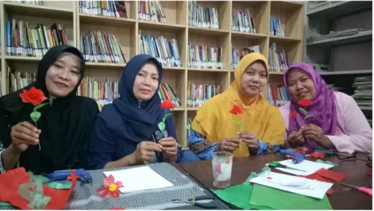 Gambar 5.2 Kegiatan Program Bujaya di Perpustakaan 