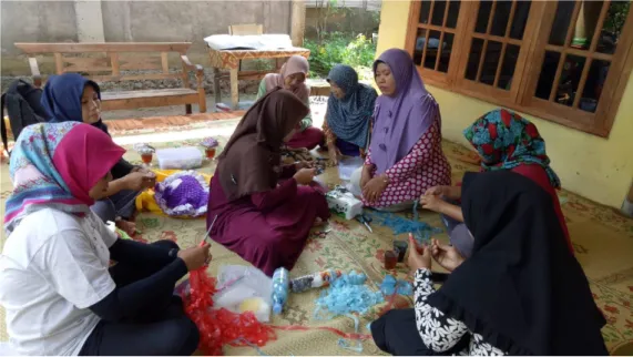 Gambar 5.3 Kegiatan Program Bujaya Merajut 