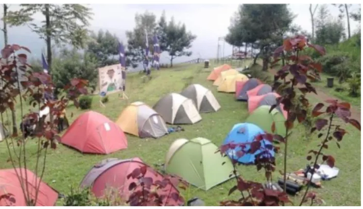 Gambar 2. 5 Camping Ground Wisata Alam Seroja  Sumber : Instagram.com/Seroja_Wonosobo  g