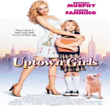 Figure 1: DVD cover of Uptown Girls 