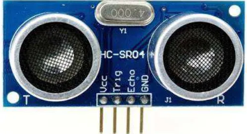Gambar 2.2. sensor ultrasonik HC-SR04 