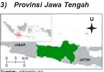 GAMBAR108O – 112OPeta provinsi Jawa Tengah32.549 km2.