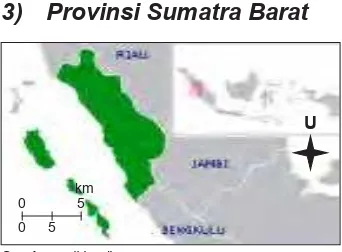 Gambar 1.3 Peta Provinsi Sumatra Utara