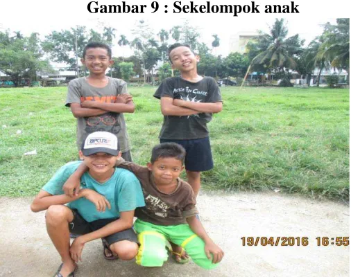 Gambar 9 : Sekelompok anak 