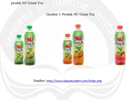 Gambar 3. Produk NU Green Tea  