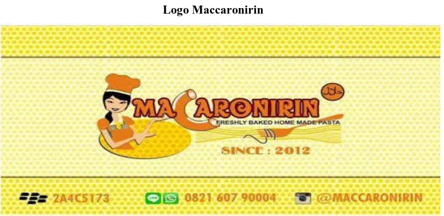 Gambar 4.5   Logo Maccaronirin 