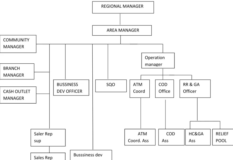 Gambar 4.1. Struktur OrganisasiREGIONAL MANAGER