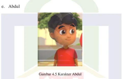 Gambar 4.5 Karakter Abdul