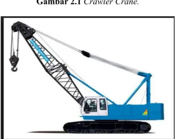 Gambar 2.1 Crawler Crane. 