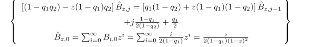 Table 2.2: Some pairs of functions along with their Z–transforms