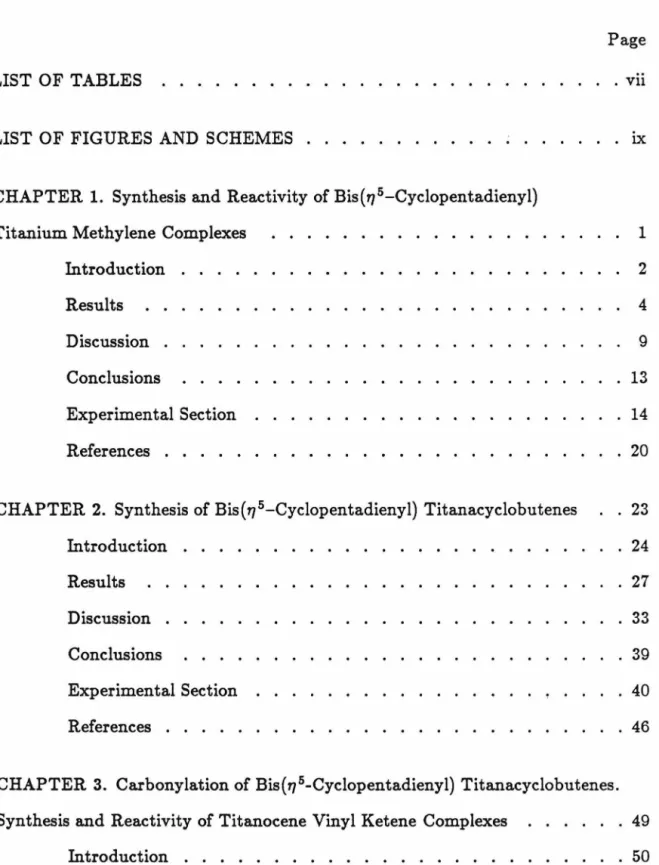 TABLE OF  CONTENTS 