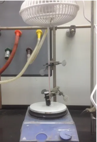 Figure 4.2.  Reaction setup of copper-catalyzed asymmetric C−N coupling. 