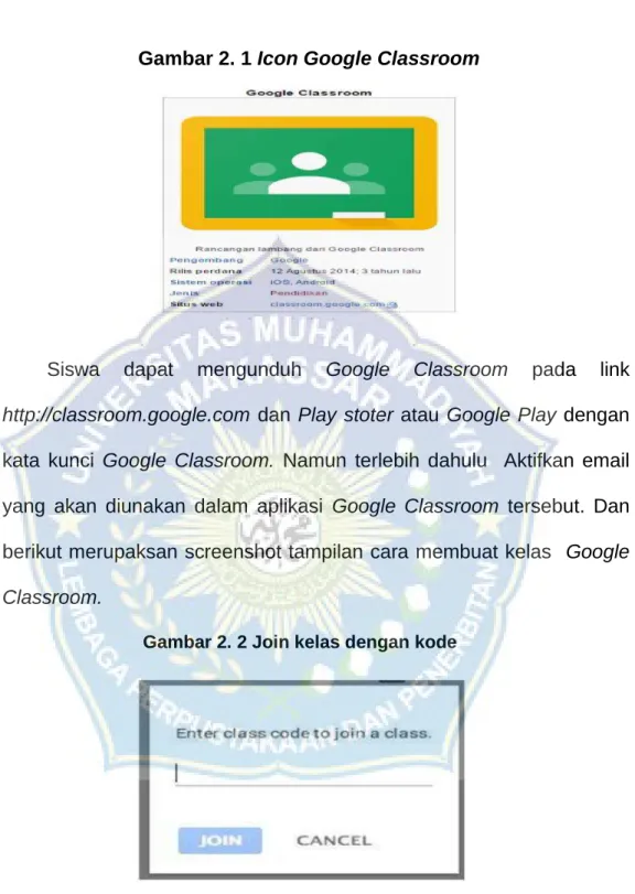 Gambar 2. 1 Icon Google Classroom 