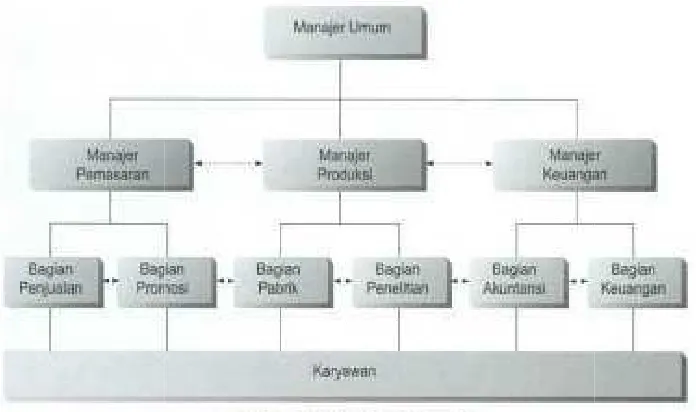 Gambar 3.4. Komunikasi Horizontal 
