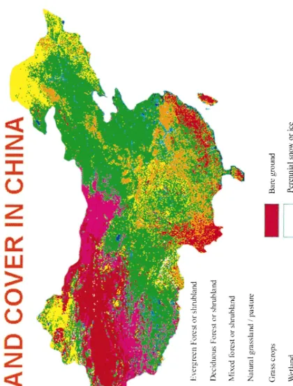 Fig. 4. Landcover in China.