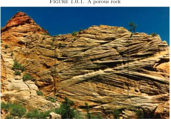 Figure 1.0.1. A porous rock