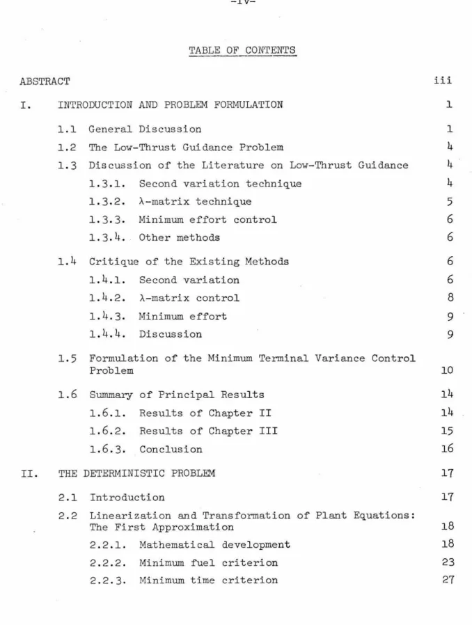 TABLE  OF  CONTENTS 