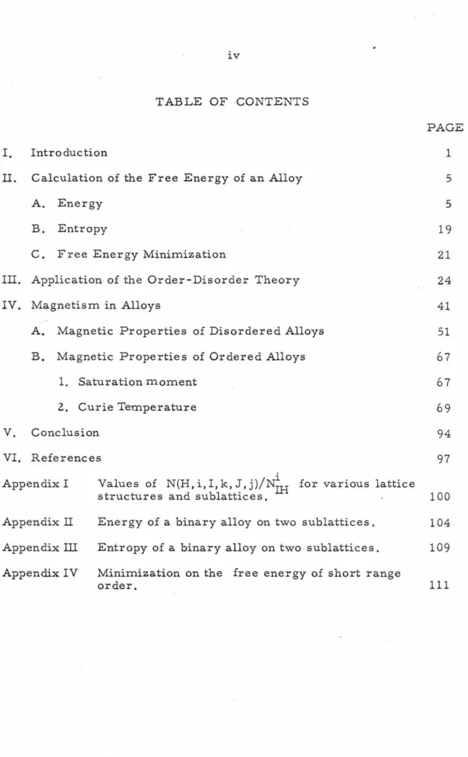 TABLE  OF  CONTENTS 