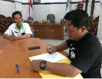 Figure 9. Discussion and signing of partner cooperation 