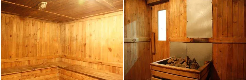Gambar 10: Penampakan ruangan sauna Best Fitness. 