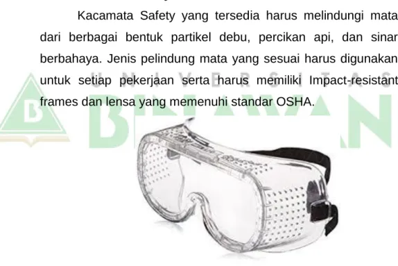 Gambar 2.2.5 Kacamata Safety 