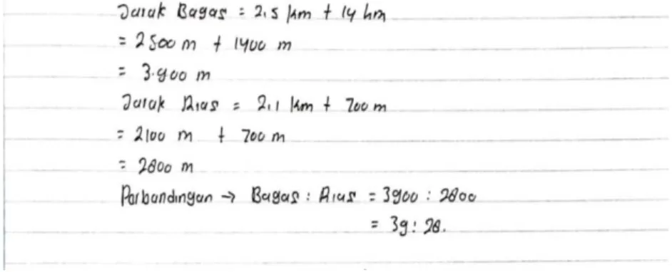 Gambar 4.3  Jawaban Subjek MSa-1 