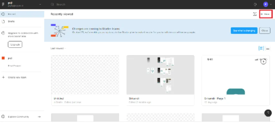 Gambar 1.5 Tampilan Login Figma.com 