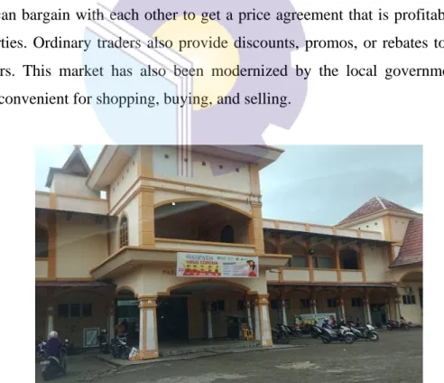 Figure 4.1 Market Terubuk Bengkalis  Source : Processed Data, 2021 