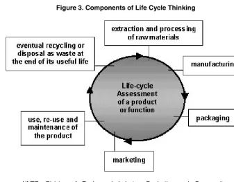 Figure 3. Components of Life Cycle Thinking 