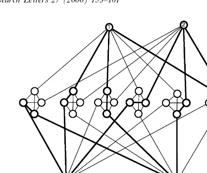 Fig. 4. Illustration of Example 3. All the edges of the completegraph of 4 nodes have been separately considered.