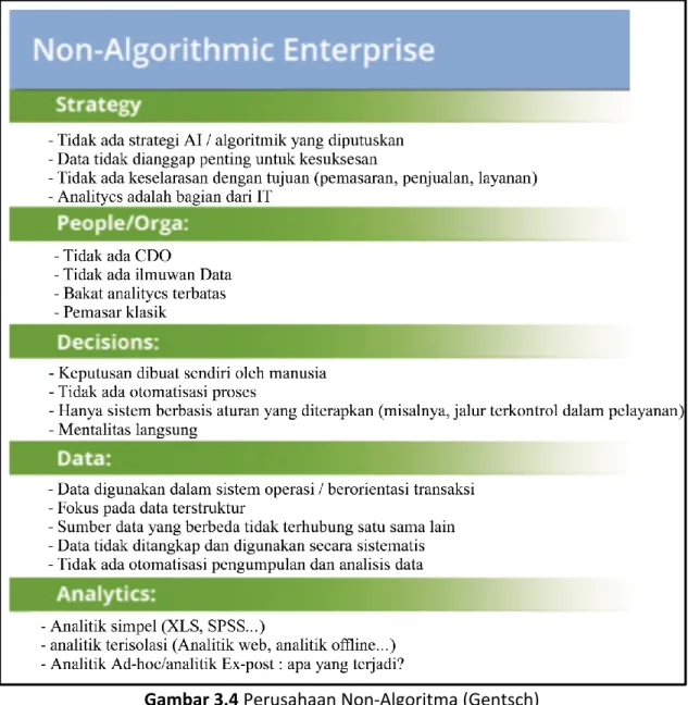 Gambar 3.4 Perusahaan Non-Algoritma (Gentsch) 