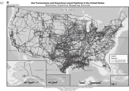 FIGURE 2.2  (Continued) US ports and logistics network. (a) US deepwater ports. (From  US Maritime Administration (MARAD), US Department of Transportation