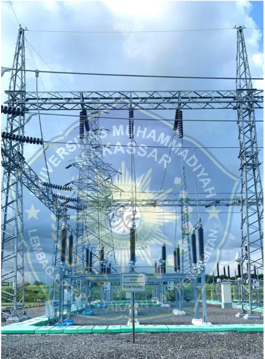 Gambar 1. Bay Penghantar 150 kV PLTB 1 