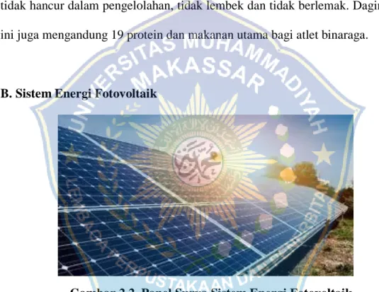 Gambar 2.2. Panel Surya Sistem Energi Fotovoltaik  (sumber:panelsurya.com) 