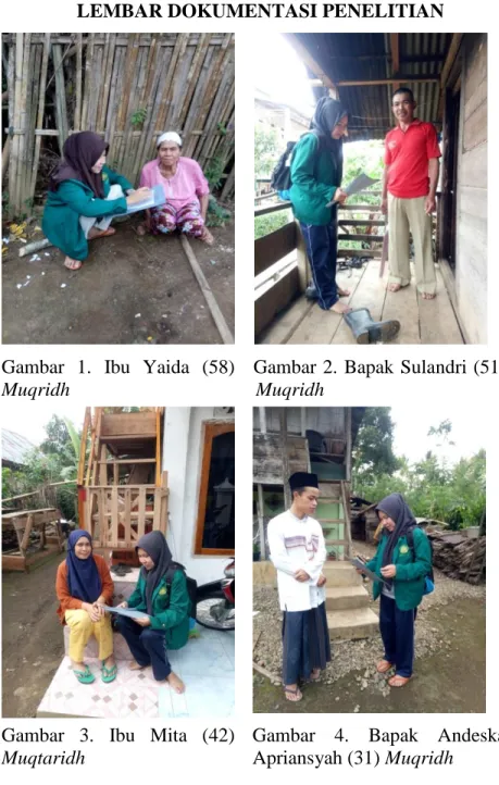 Gambar  3.  Ibu  Mita  (42)  Muqtaridh 