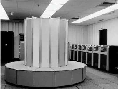 Tabel 1.9Superkomputer The Cray I, diperkenalkan pada tahun 1976. Memori