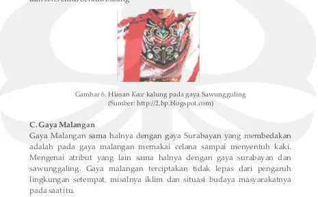 Gambar 5. Gaya tari Remo pria, gaya Sawunggaling(Sumber: http://2.bp..blogspot.com)