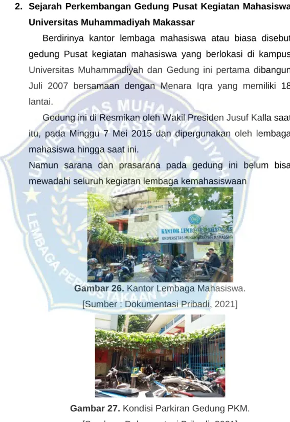 Gambar 26. Kantor Lembaga Mahasiswa. 