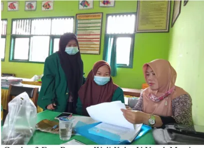 Gambar 4 Suasana Belajar Pada Masa Daring 