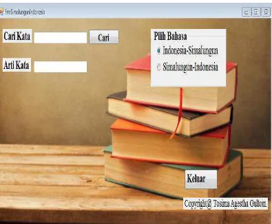 Gambar 3.1 Rancangan Proses Pencarian Data Indonesia-Simalungun 