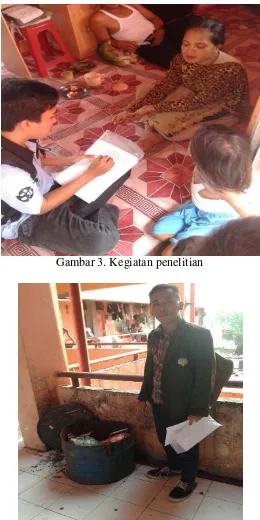 Gambar 3. Kegiatan penelitian 