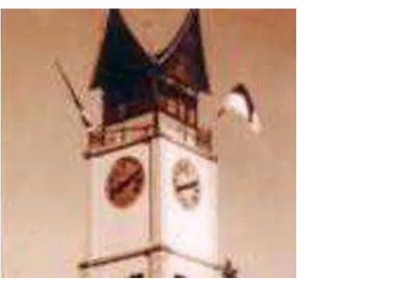 Gambar 4.2.6. Jam Gadang pada masa Pemerintan RI (Sumber: http://media-kitlv.) 