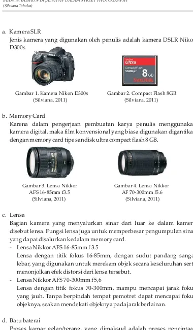 Gambar 1. Kamera Nikon D300s               Gambar 2. Compact Flash 8GB